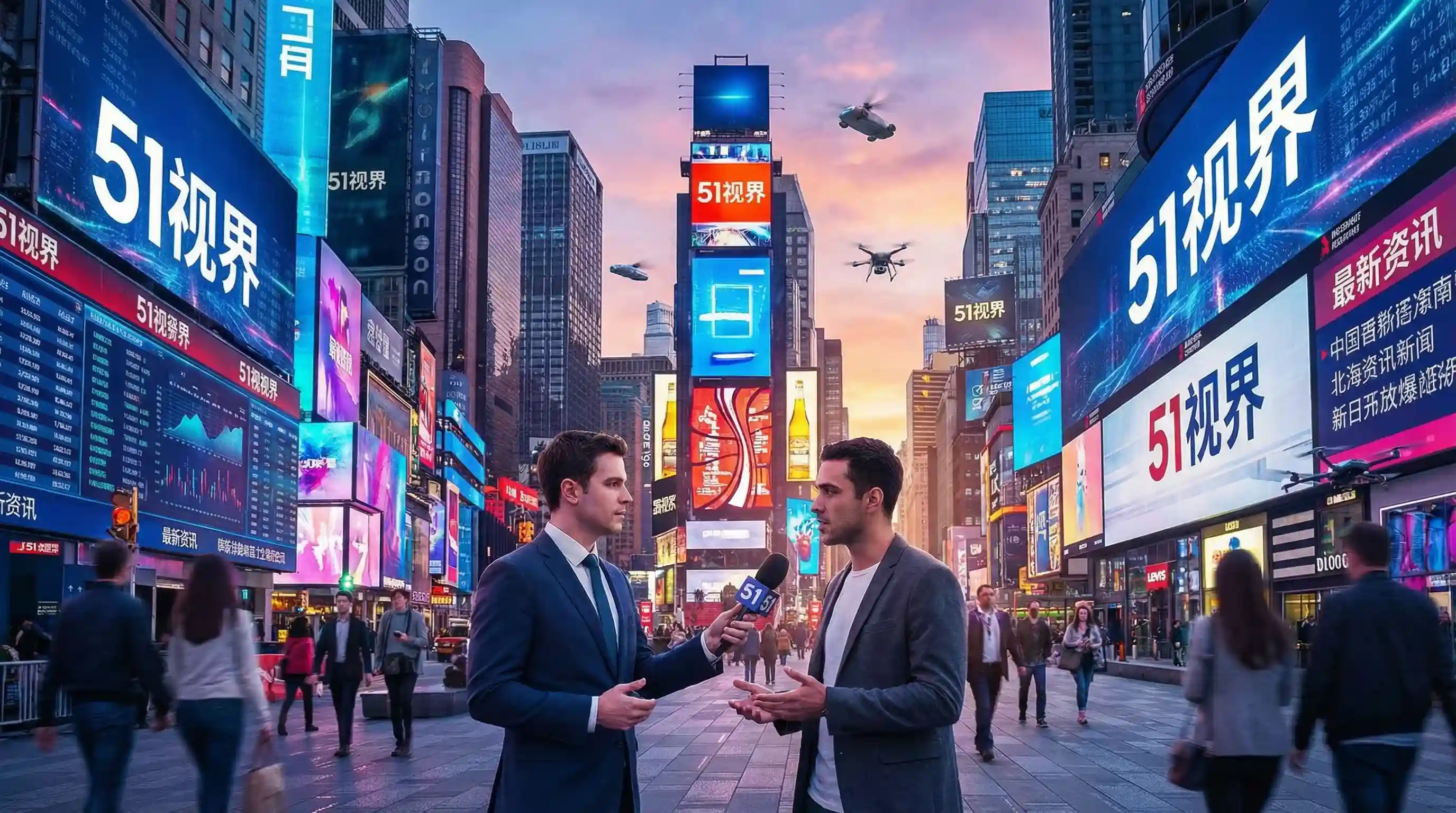 城市街头采访现场 - 黑料51 民生报道